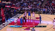 Enes Kanter Gives Referee a Technical Foul - Thunder vs Bulls - Jan 9, 2017 - 2016-17 NBA Season