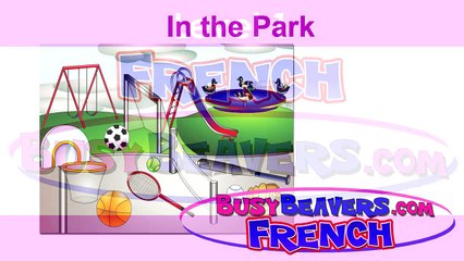 “In the Park” (French Lesson 09) CLIP – Dans le Parc, French Sports, Français Sportif, Football-OqS-FkfO0zc