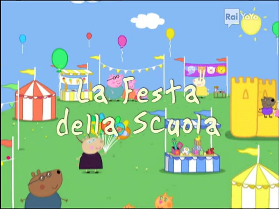 Peppa Pig in italiano - EP 20 - La festa della scuola
