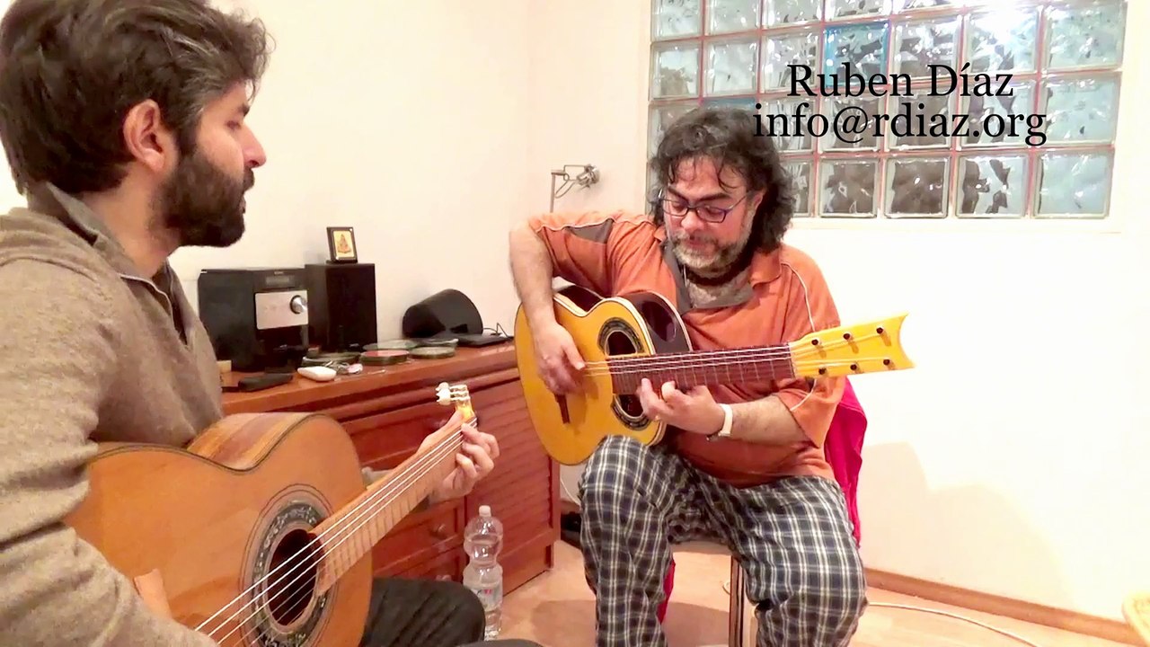 Finale of Entre dos aguas / Paco de Lucia´s style Intermediate level 2 lesson by Ruben Diaz
