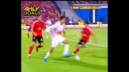 شاهد مراوغة رائعة من شريف عبد الفضيل لعلاء على لاعب الزمالك
