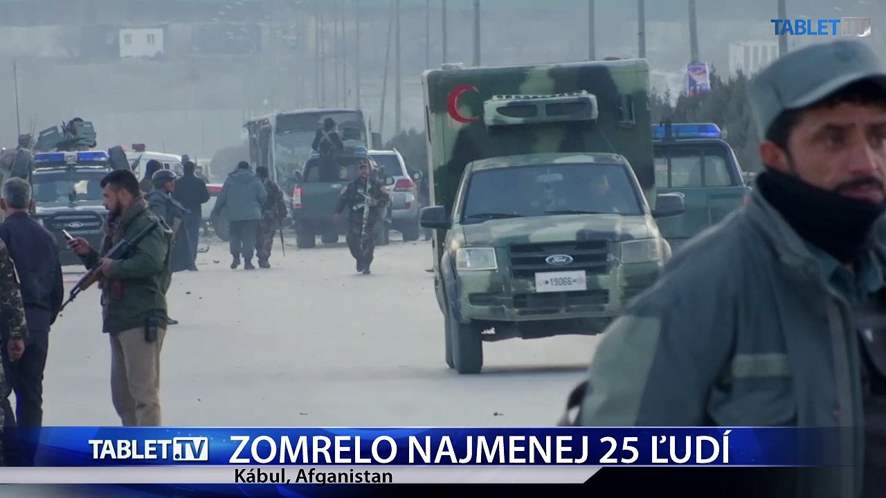 Útok neďaleko parlamentu v Kábule si vyžiadal najmenej 25 mŕtvych