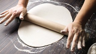 手打ちうどん　How to make hand-made noodle 