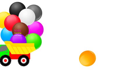Best Learning Video For Kids - Truck Learn Colors with Colors Balls for Children and Toddlers