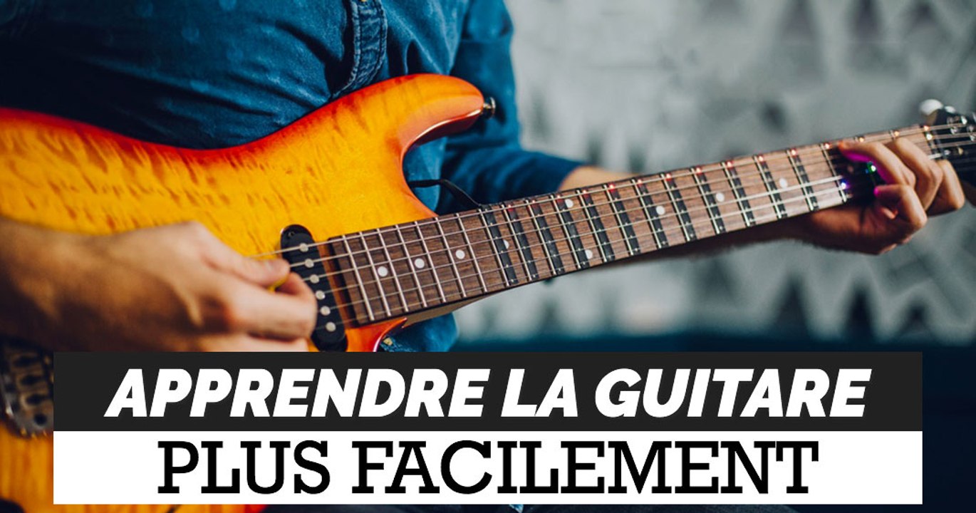 Ce dispositif ingénieux permet d'apprendre la guitare plus facilement