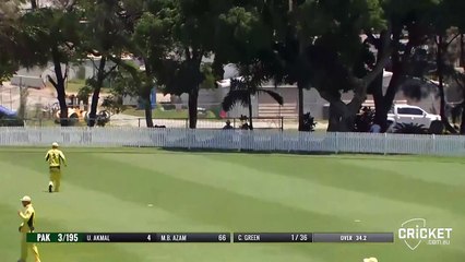 Umar Akmal 54 runs off 39 balls vs CAXI