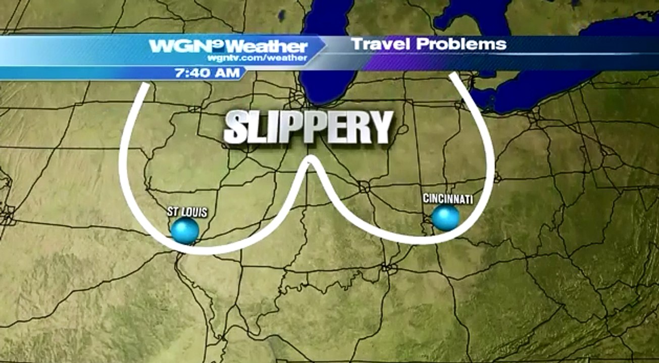 Ce monsieur météo présente un bulletin météo hilarant !