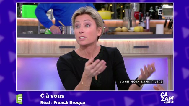 L'échange tendu entre Yann Moix et Anne-Sophie Lapix dans C à vous