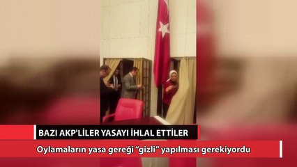 Download Video: Oylarını göstere göstere kullandılar