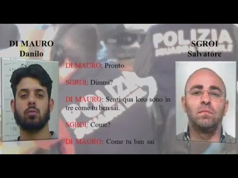 Catania - Rapine in gioiellerie e ville, sgominata banda - intercettazioni - (10.01.17)