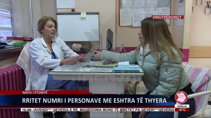 Rritet numri i personave me eshtra të thyera
