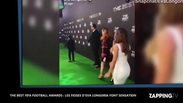 Eva Longoria vole la vedette à Cristiano Ronaldo à la soirée FIFA