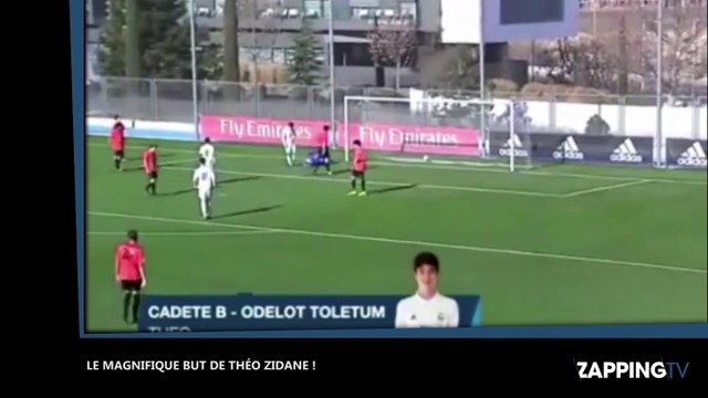 Zinedine Zidane : Son fils Théo humilie un adversaire avec un geste technique fou (Vidéo)