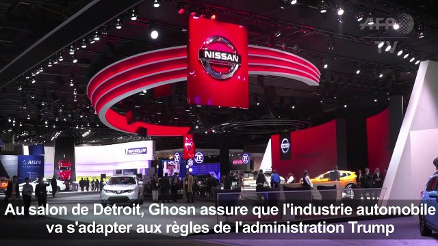 Pour Ghosn, les constructeurs automobiles vont s'adapter à Trump