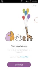 كيفية التسجيل في سناب شات عن طريق الجوال