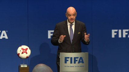 Mondial 2026 : A 48, "plus de pays pourront rêver" (Infantino)