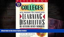 Kindle eBooks  Peterson s Colleges With Programs for Students With Learning Disabilities or