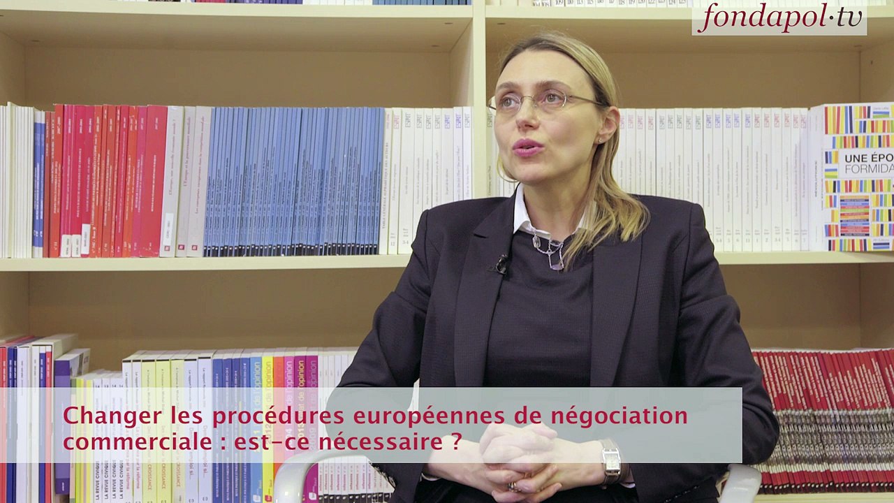Laurence Daziano présente sa note "Repenser notre politique commerciale"