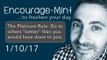 Encourage-Mint... The Platinum Rule: Do to others 