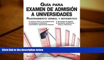 FREE [PDF]  GuÃ­a para examen de admisiÃ³n a universidades / Guide to college admissions exam: