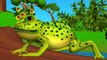 Five little Speckled Frogs - 3D Animation English Nursery Rhymes for Children with Lyrics