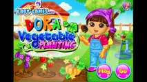 Dora Vegetable Planting - Dora The Explorer Games - Baby Games in HD new