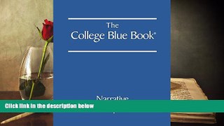 FREE [PDF]  The College Blue Book [DOWNLOAD] ONLINE