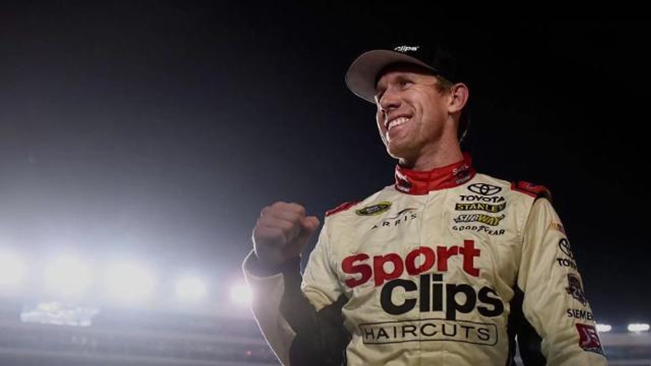 Carl Edwards walking away from NASCAR