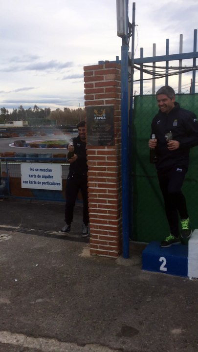 Mehdi Bayat plus fort que ses Zèbres au karting (VIDEO 2)