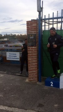 Mehdi Bayat plus fort que ses Zèbres au karting (VIDEO 2)