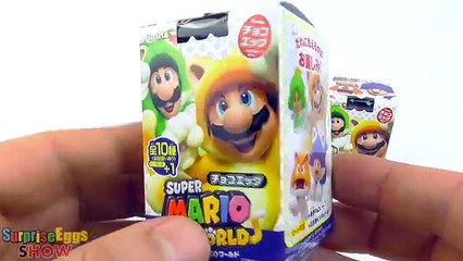 3 Furuta Surprise Eggs Super Mario 3D World Furuta Choco Egg from Japan