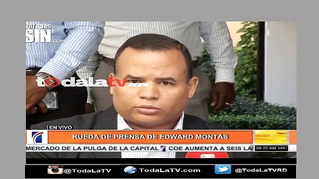 Eduardo Montas en rueda de prensa explica porque retiró querella contra Blas Peralta-Noticias SIN-Video
