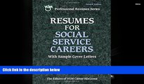Kindle eBooks  Resumes for Social Service Careers (VGM Professional Resumes Series)  BEST PDF
