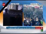 ‫فيمتي از مراسم تدفين آين الله هاشمي رفسنجاني در دانشگاه تهران‬