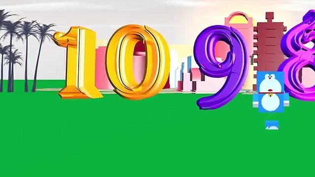 LOS NUMEROS DOREAMON - música infantil en español para niños - videos infantiles - los Números