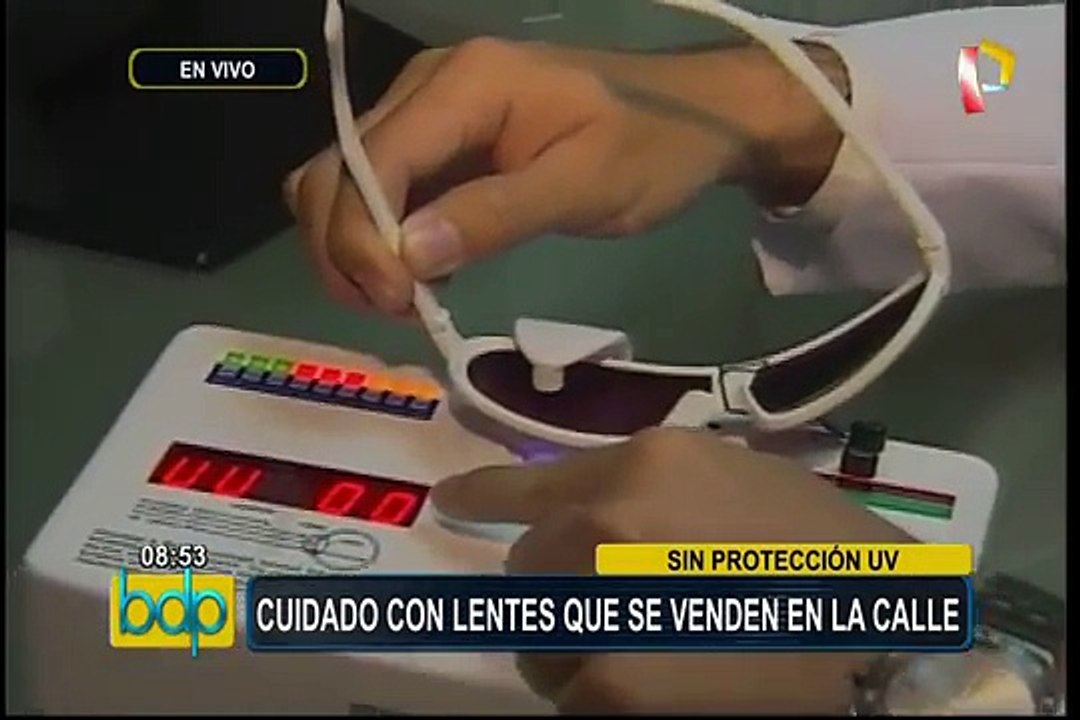 Precauciones en verano: evite adquirir lentes sin protección UV