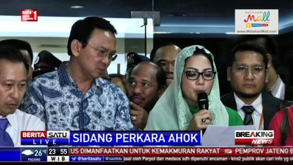 15 Poin Keberatan Ahok Terkait Keterangan Palsu di Sidang