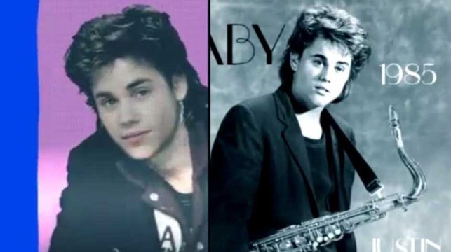 Ce youtubeur a imaginé Justin Bieber en chanteur des années 80, c'est génial