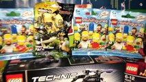 Новые Обзоры Lego TMNT,Lego Technic,Lego Super Heroes IRon Man 3,Lego Simpsons Minifigures