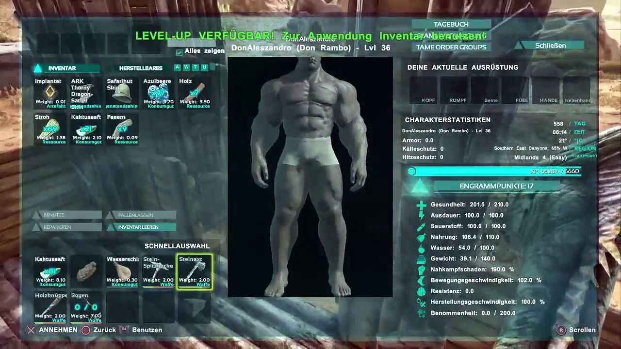 DonAleszandro's ARK Survival Evolved : ««-Don Rambo der Überlebende Berserker-»» (719)