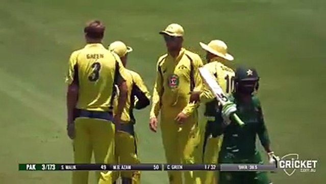 Pakistan's batting line-up crashed 7-334 against the young CA XI bowlers in the warm-up match at Allan Border.