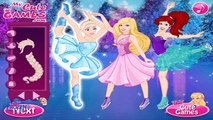 Frozen Elsa & Princess Ariel, Rapunzel Skating Dress Up Games- Frozen Elsa Games for Kids