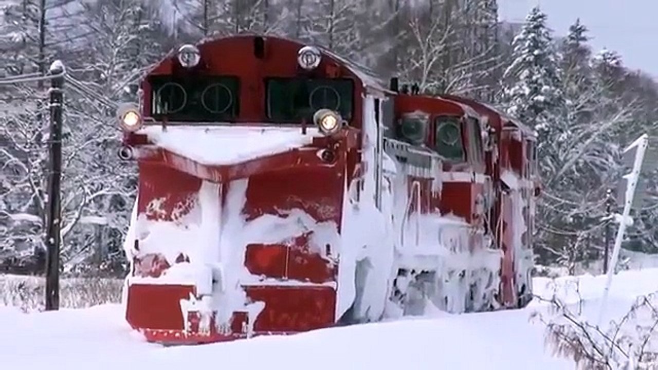 Snow Removal Train Japan