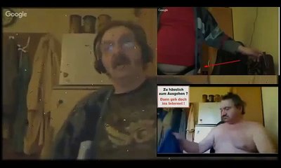 10 Nazi-Reichsbürger fragt Hangout Zuschauer, ob er seine Unterhose ausziehen darf