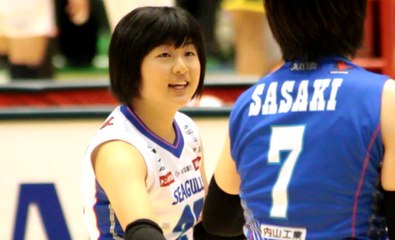 【平成28年度皇后杯全日本ﾊﾞﾚｰﾎﾞｰﾙ選手権大会ﾌｧｲﾅﾙﾗｳﾝﾄﾞ】楢崎慈恵選手(Yoshie Narasaki)岡山シーガルズ2016.12.18大会三日目東京体育館