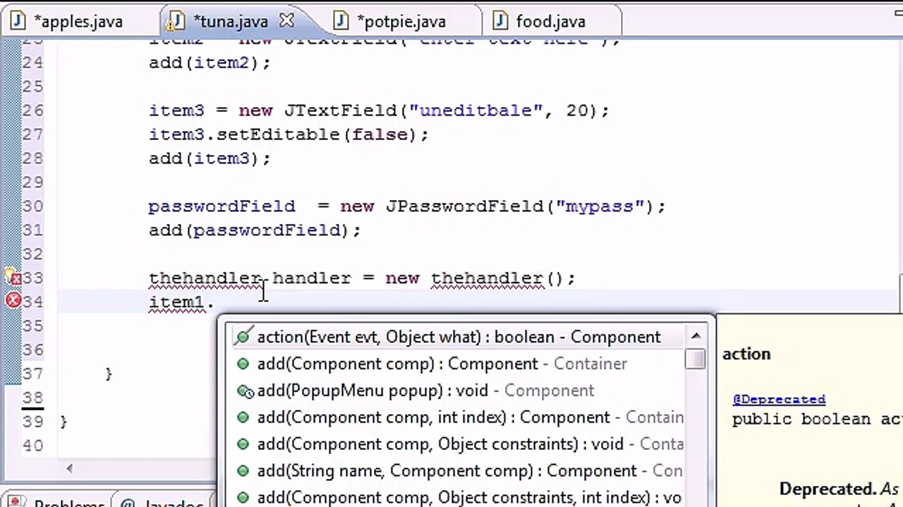 53 - ActionListner  Learn Best Basic Java Progr...
