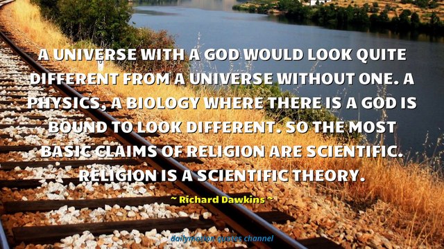 Richard Dawkins Quotes #1