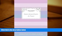 PDF [Download]  Adult Coloring Journal: Gam-Anon/Gam-A-Teen (Floral Illustrations, Pastel Stripes)