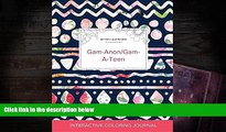 Read Book Adult Coloring Journal: Gam-Anon/Gam-A-Teen (Butterfly Illustrations, Tribal Floral)