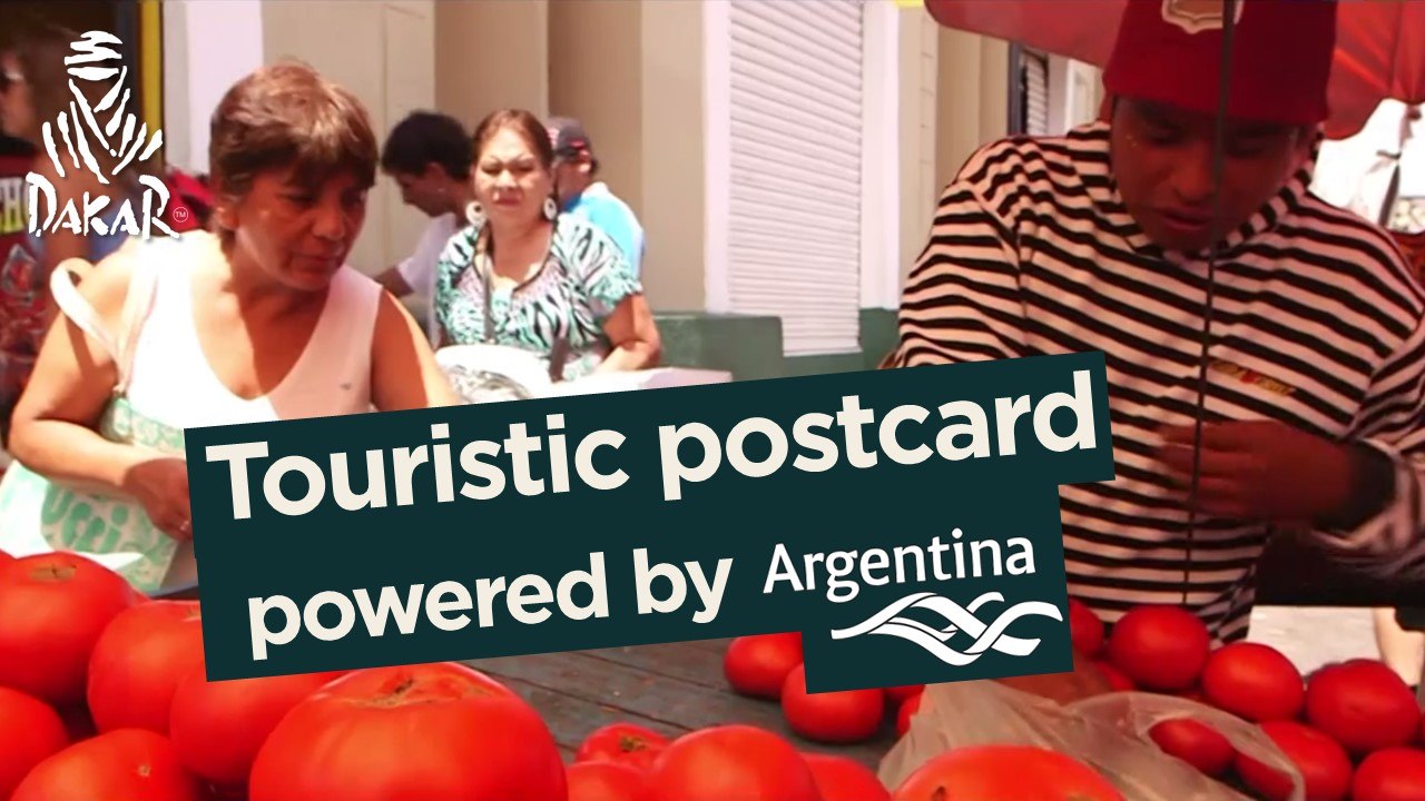 Stage 8 - Tarjeta postal / Touristic postcard / Carte postale; powered by Argentina